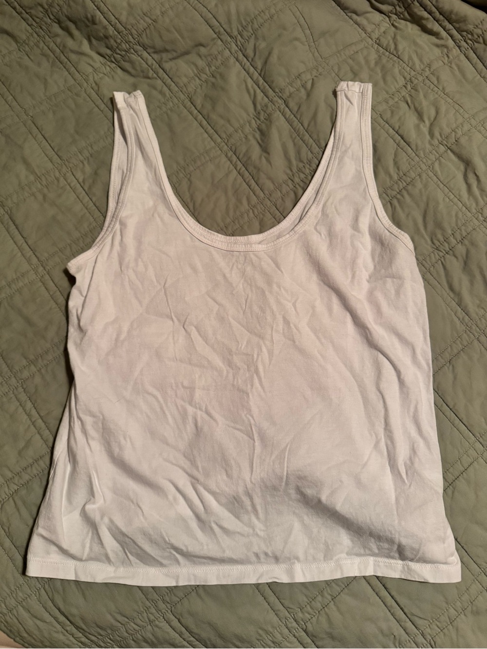Abercrombie Classic White Tank